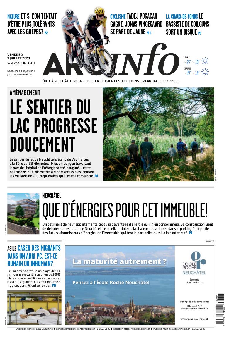 Vendredi 7 juillet 2023