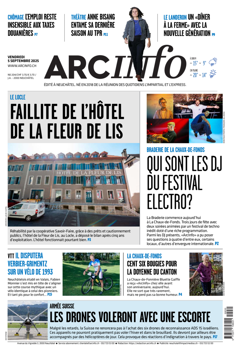Vendredi 5 septembre 2025