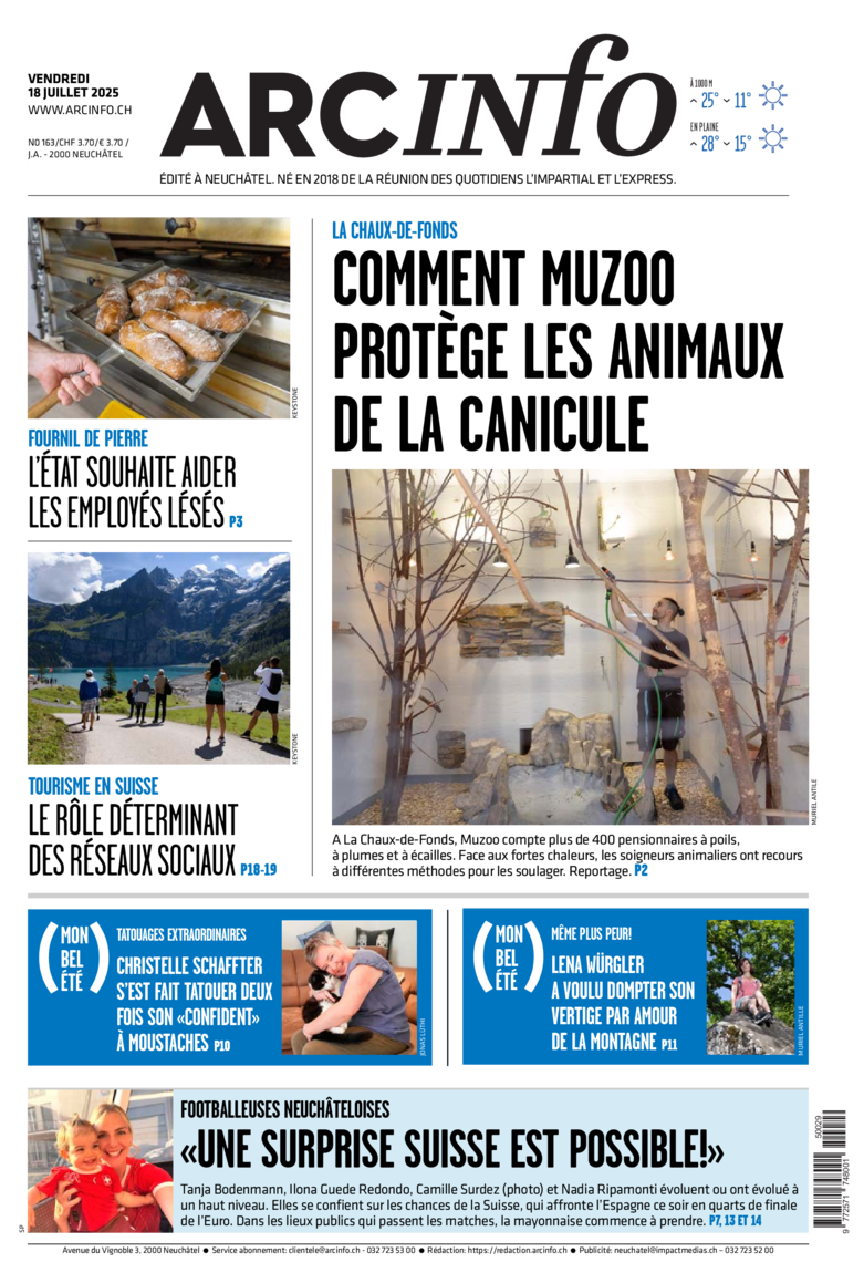 Vendredi 18 juillet 2025 Vendredi 18 juillet 2025