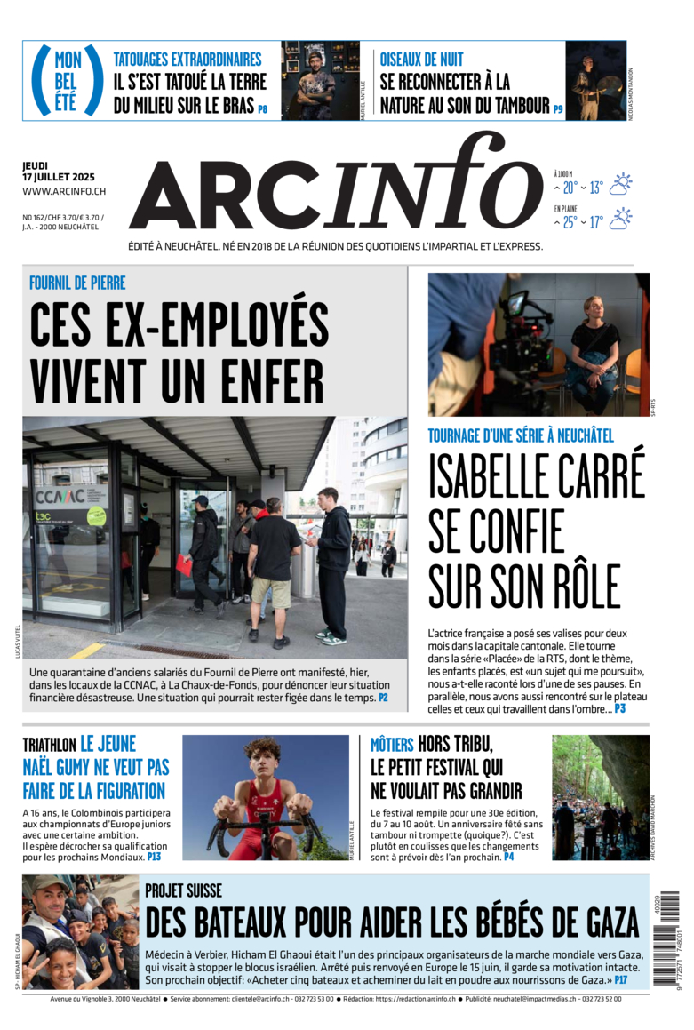 Jeudi 17 juillet 2025 Jeudi 17 juillet 2025