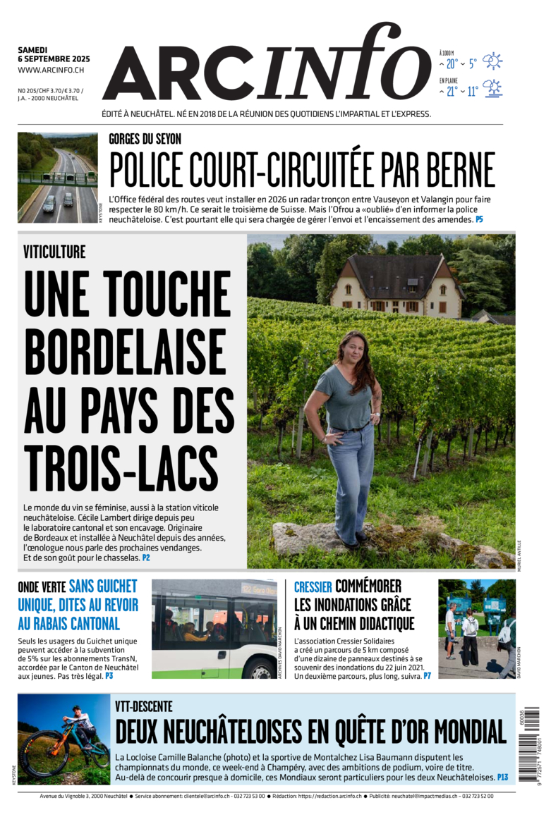Samedi 6 septembre 2025
