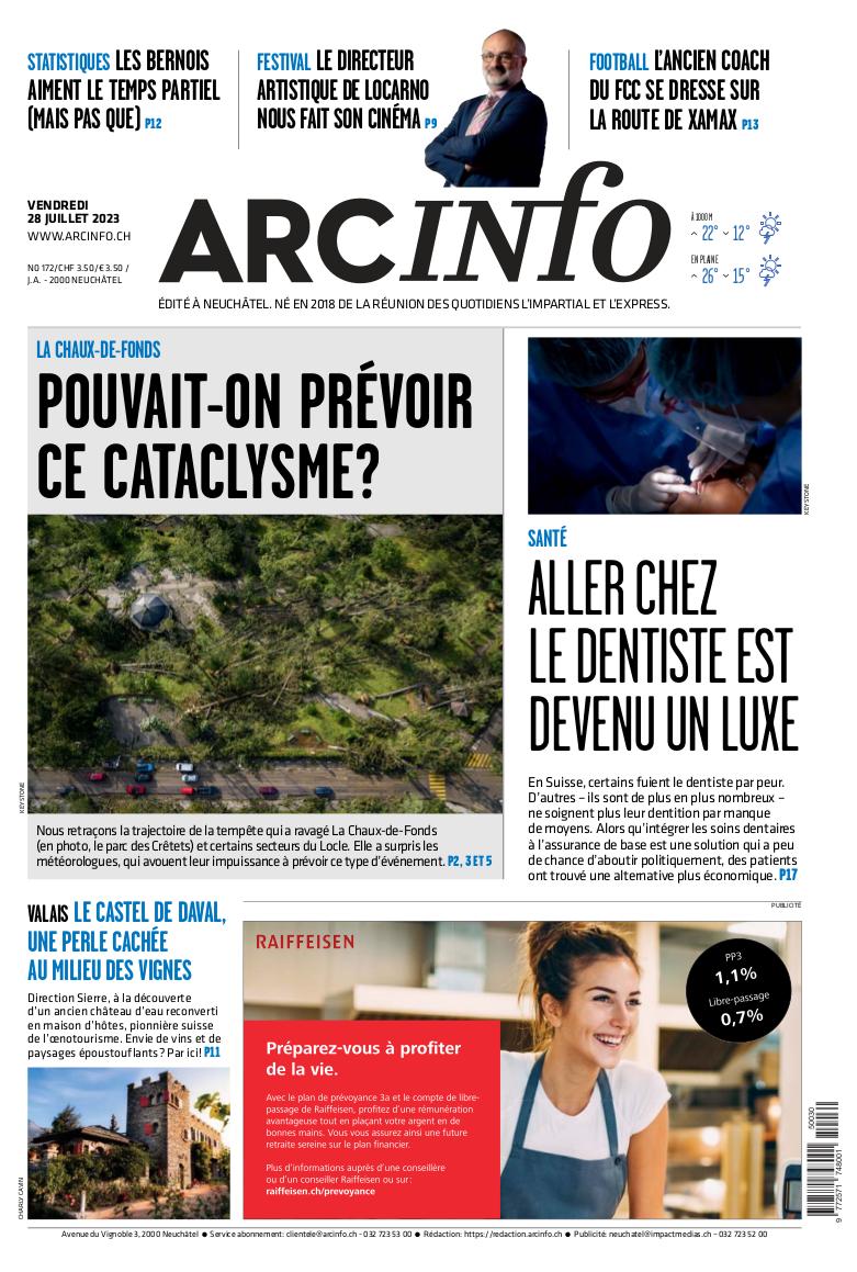 Vendredi 28 juillet 2023