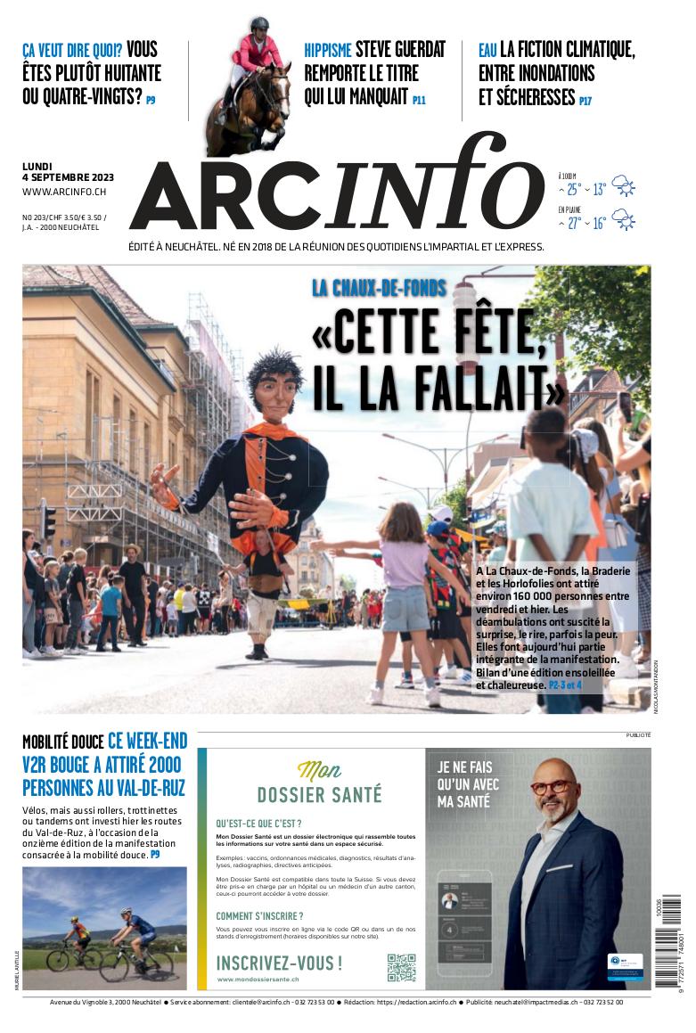 Lundi 4 septembre 2023