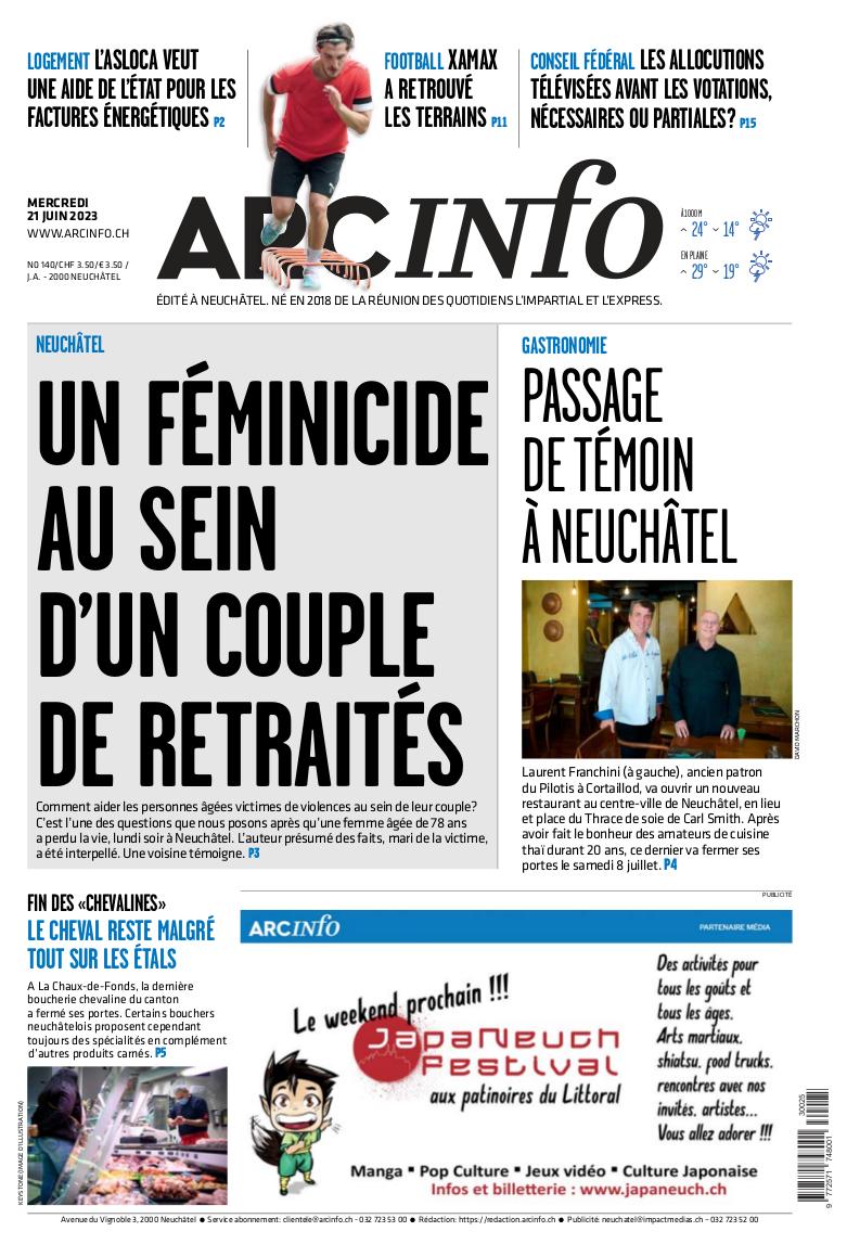 Mercredi 21 juin 2023