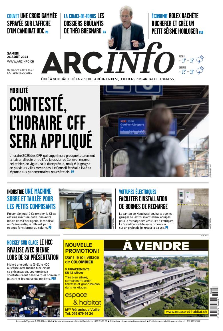 Samedi 26 août 2023