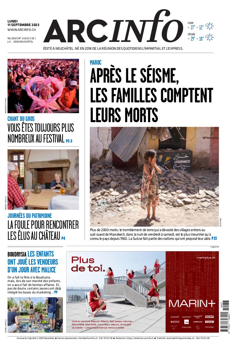 Lundi 11 septembre 2023