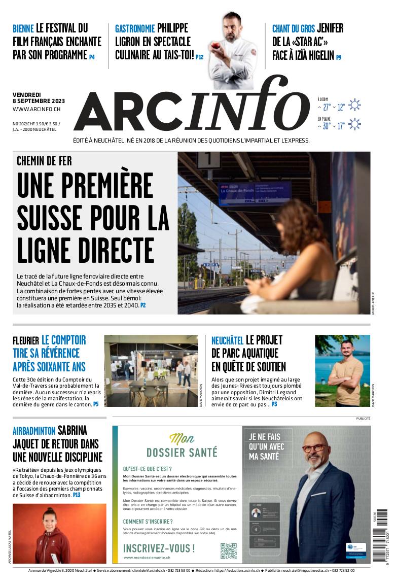 Vendredi 8 septembre 2023