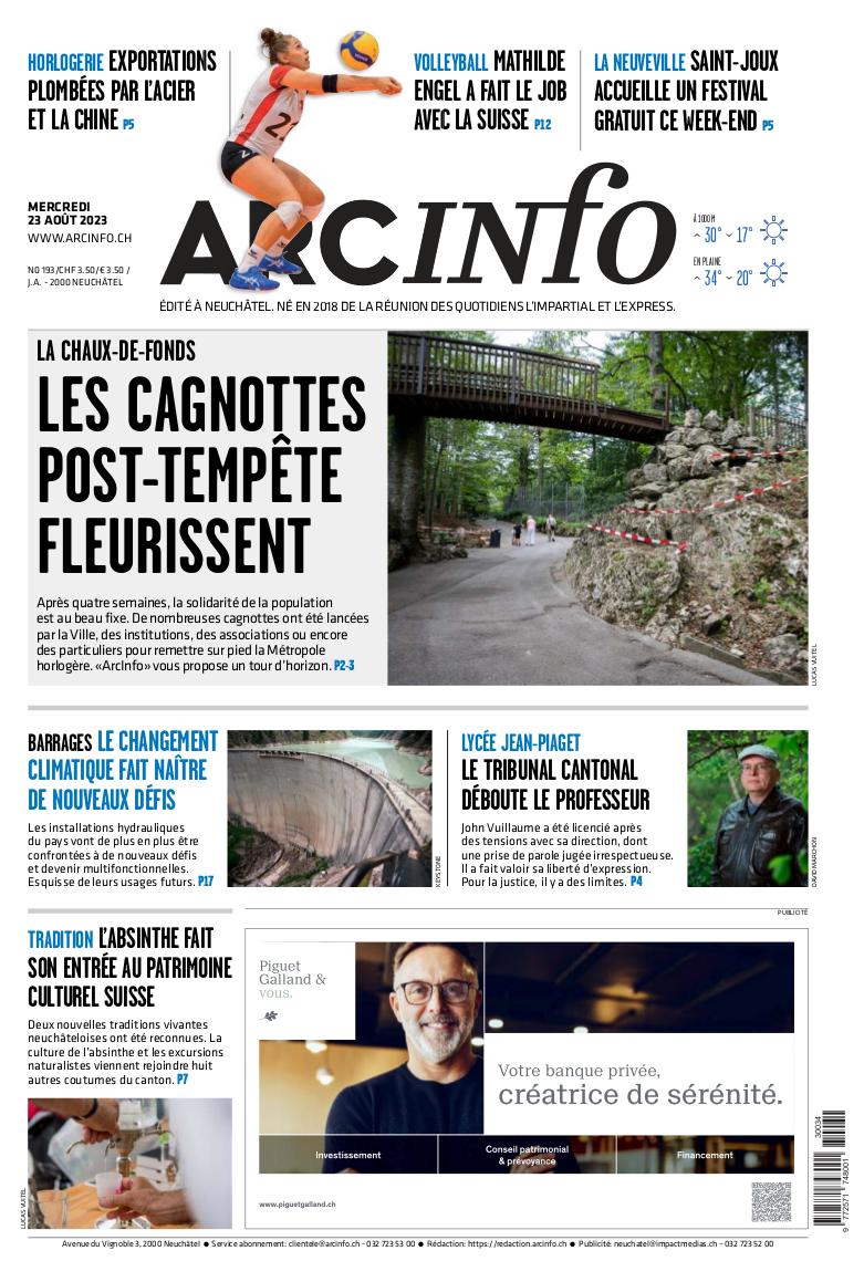 Mercredi 23 août 2023