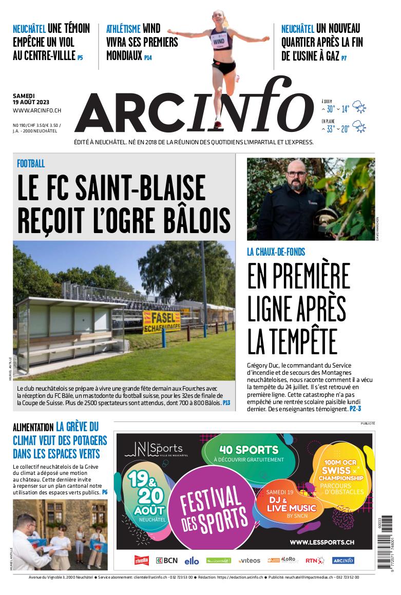 Samedi 19 août 2023