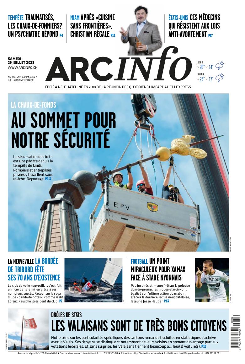 Samedi 29 juillet 2023