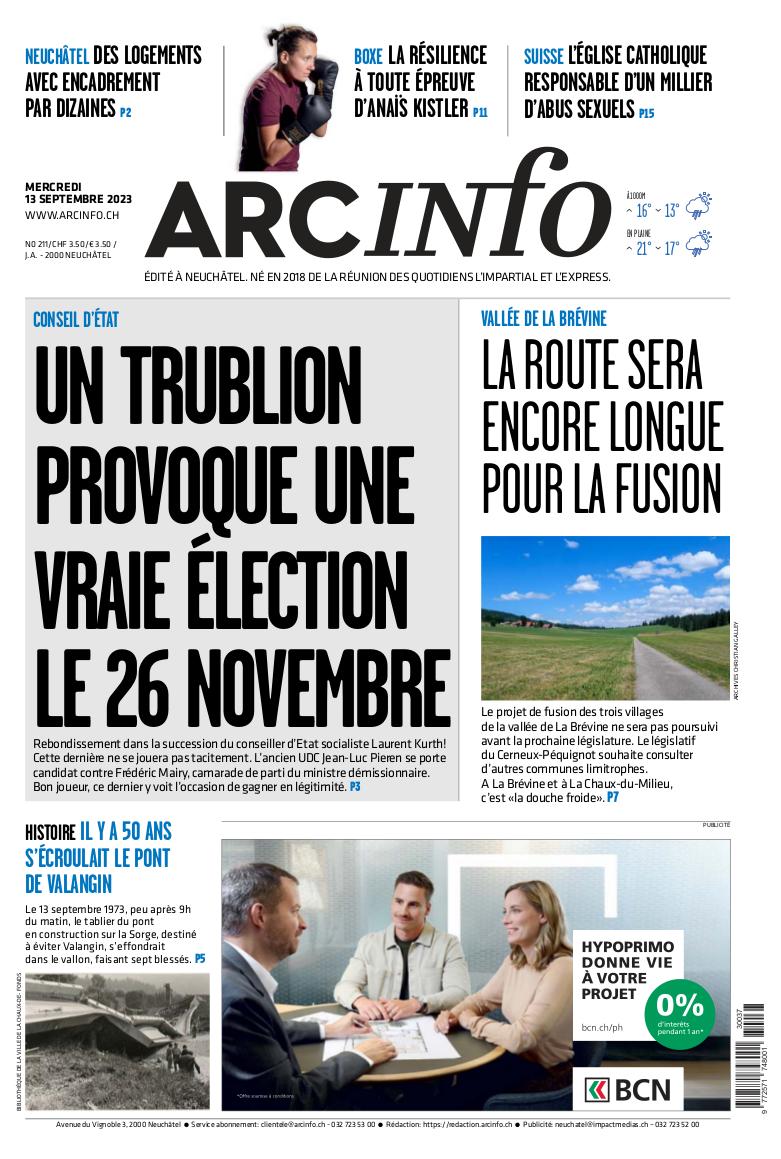 Mercredi 13 septembre 2023