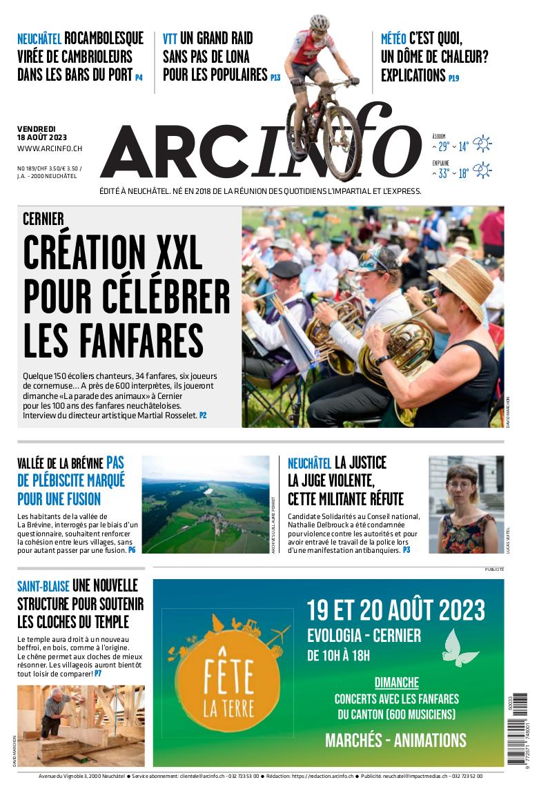 Vendredi 18 août 2023