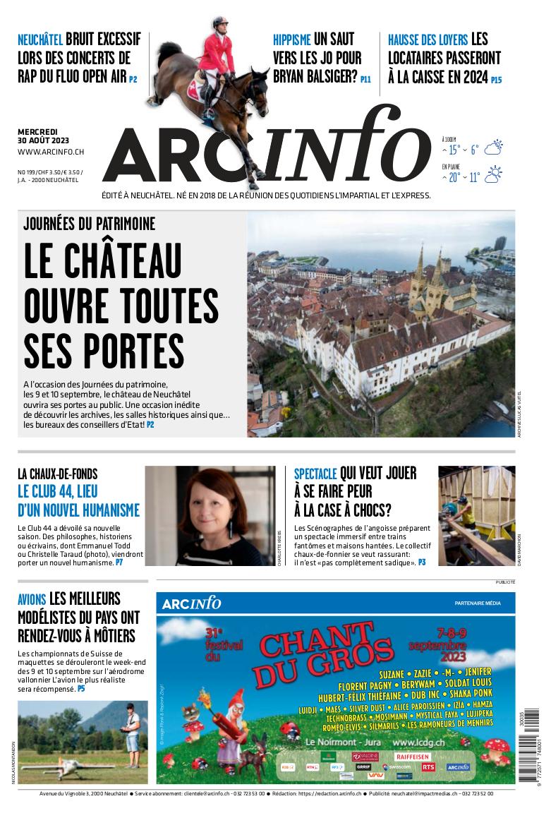 Mercredi 30 août 2023