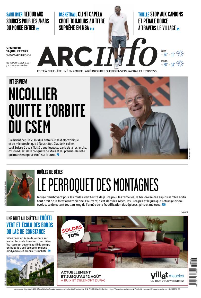 Vendredi 14 juillet 2023