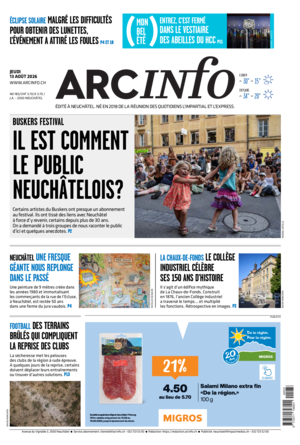  Jeudi 13 août 2026
