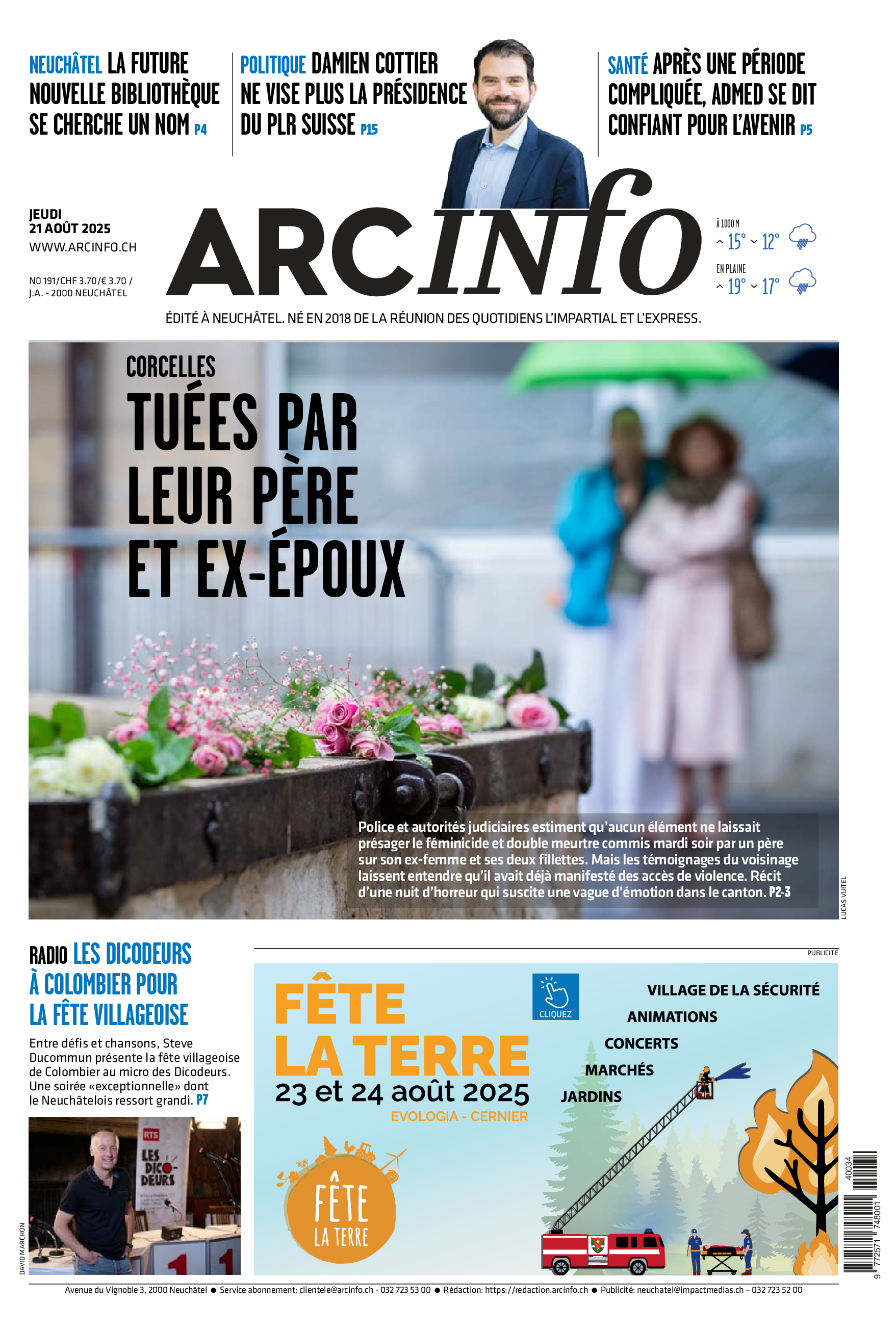  Jeudi 21 août 2025