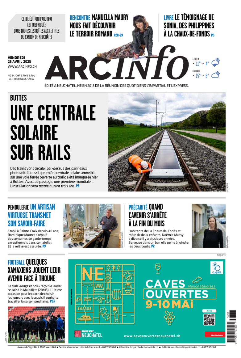 Vendredi 25 avril 2025