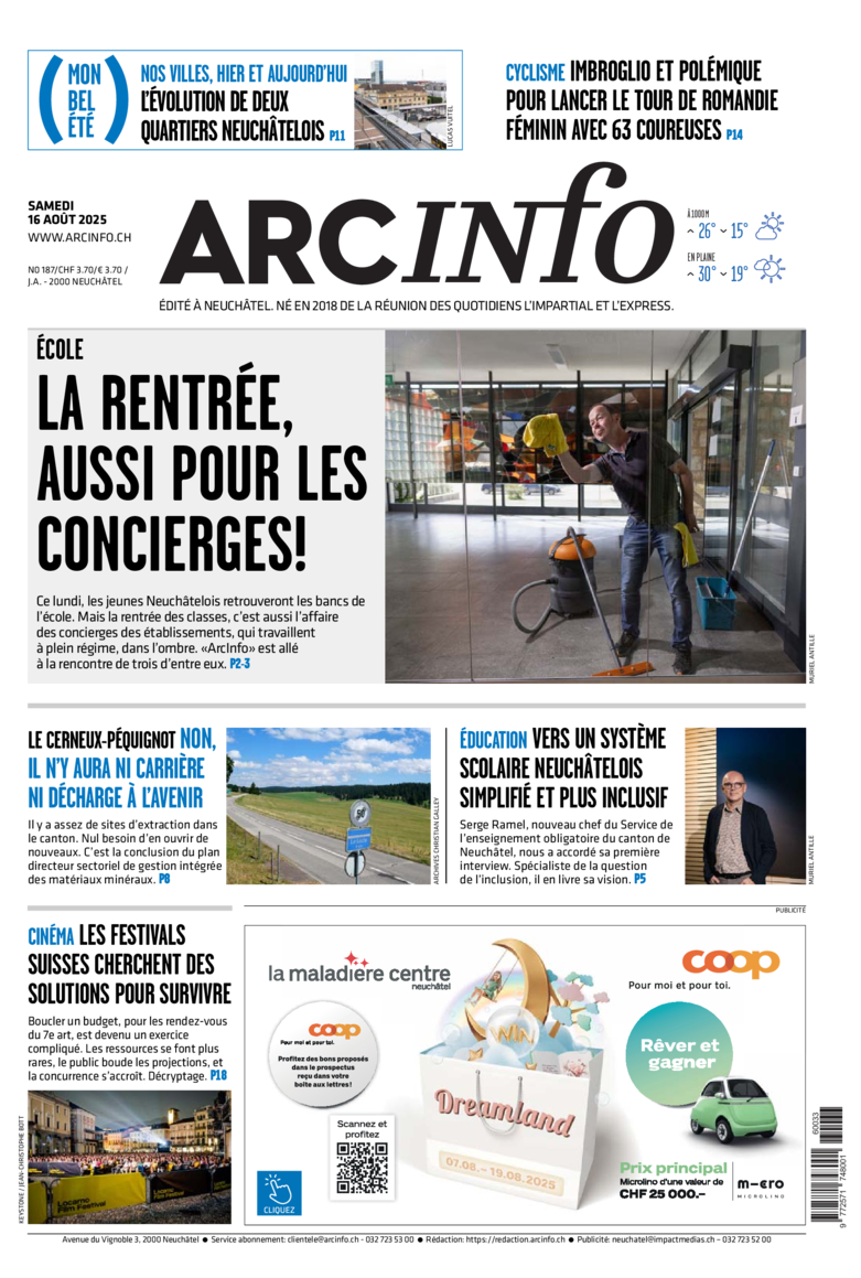 Samedi 16 août 2025
