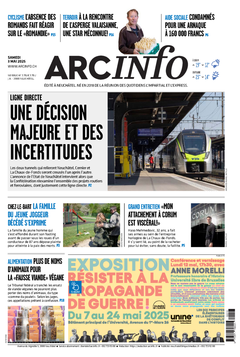 Samedi 3 mai 2025