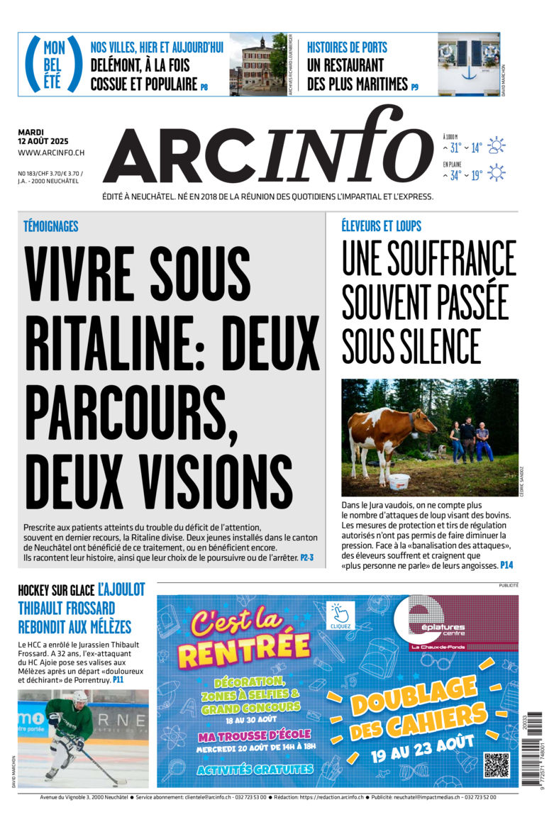 Mardi 12 août 2025