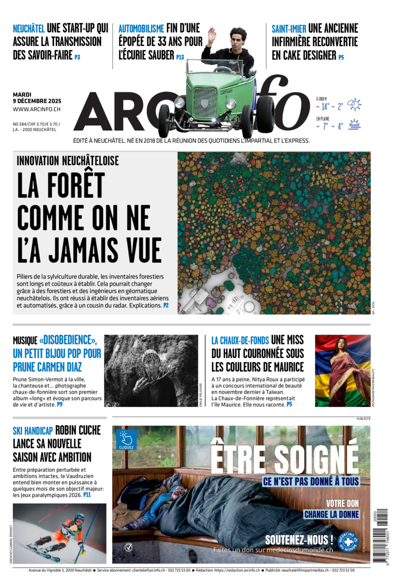 Mardi 9 décembre 2025