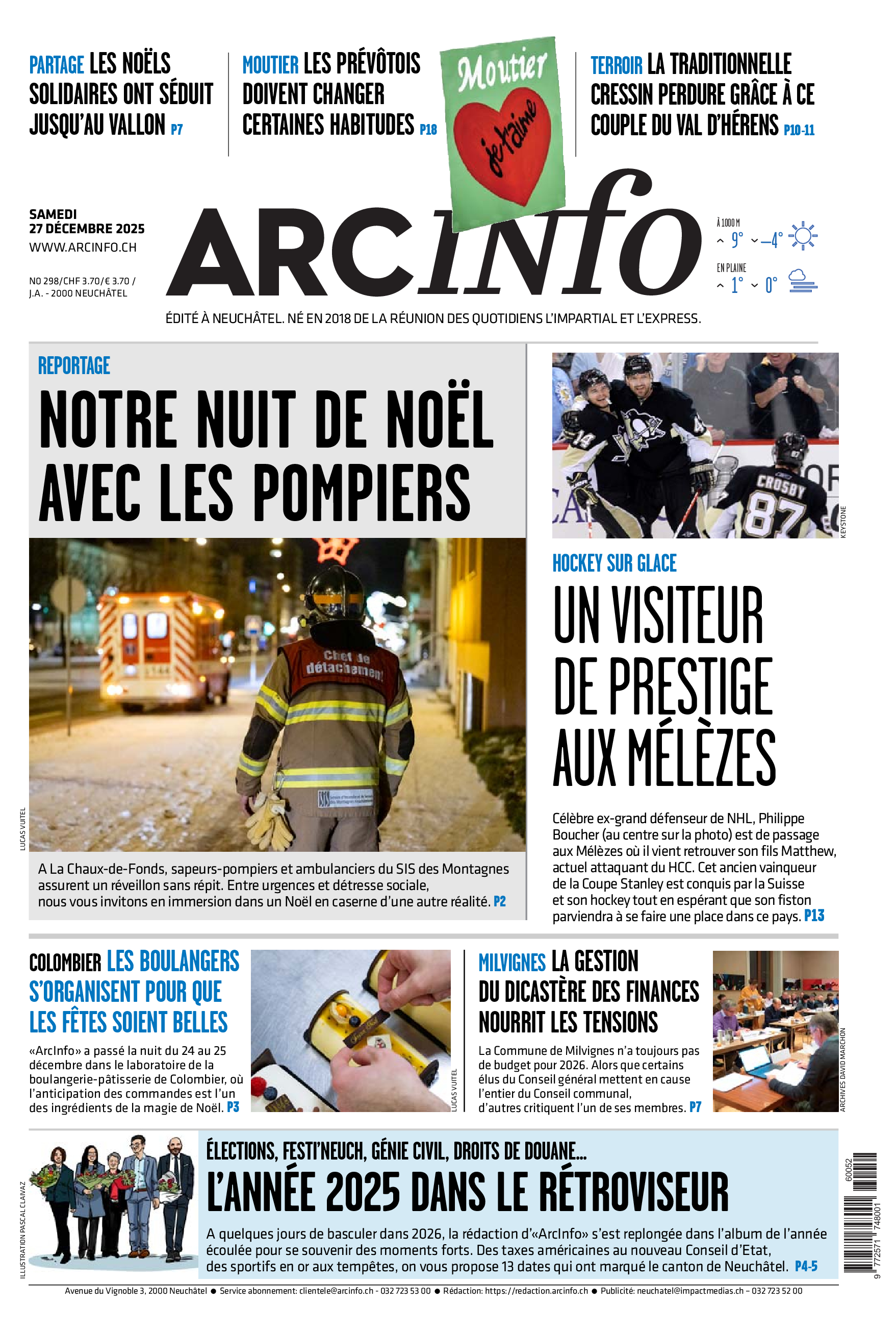  Samedi 27 décembre 2025