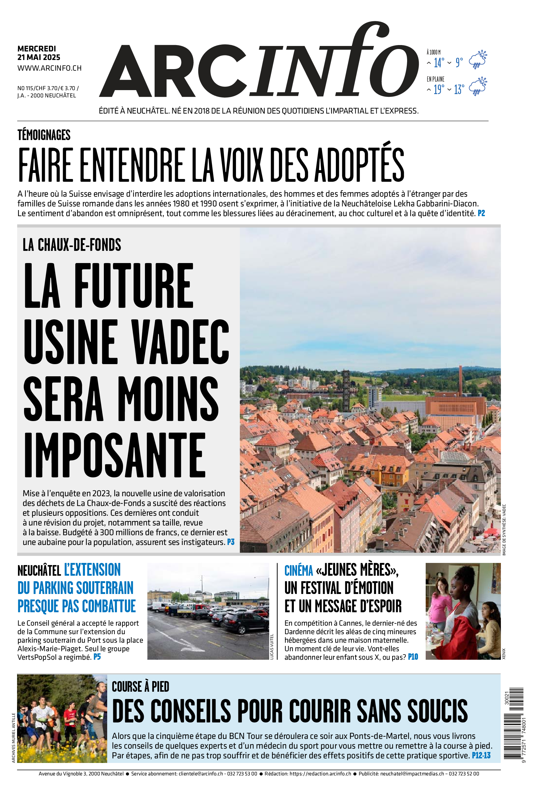 Mercredi 21 mai 2025