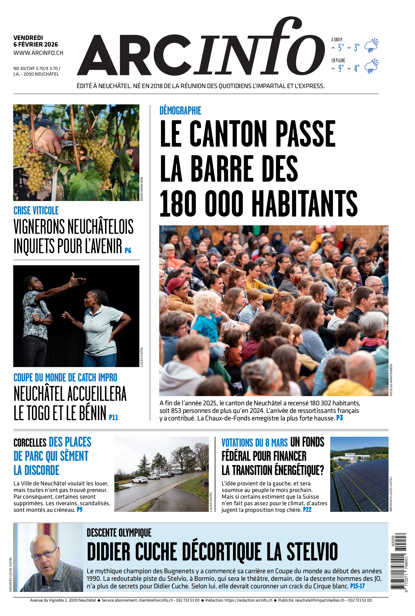  Vendredi 6 février 2026