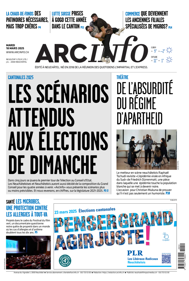 Mardi 18 mars 2025