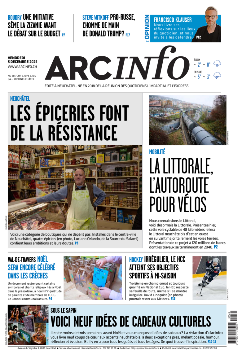 Vendredi 5 décembre 2025