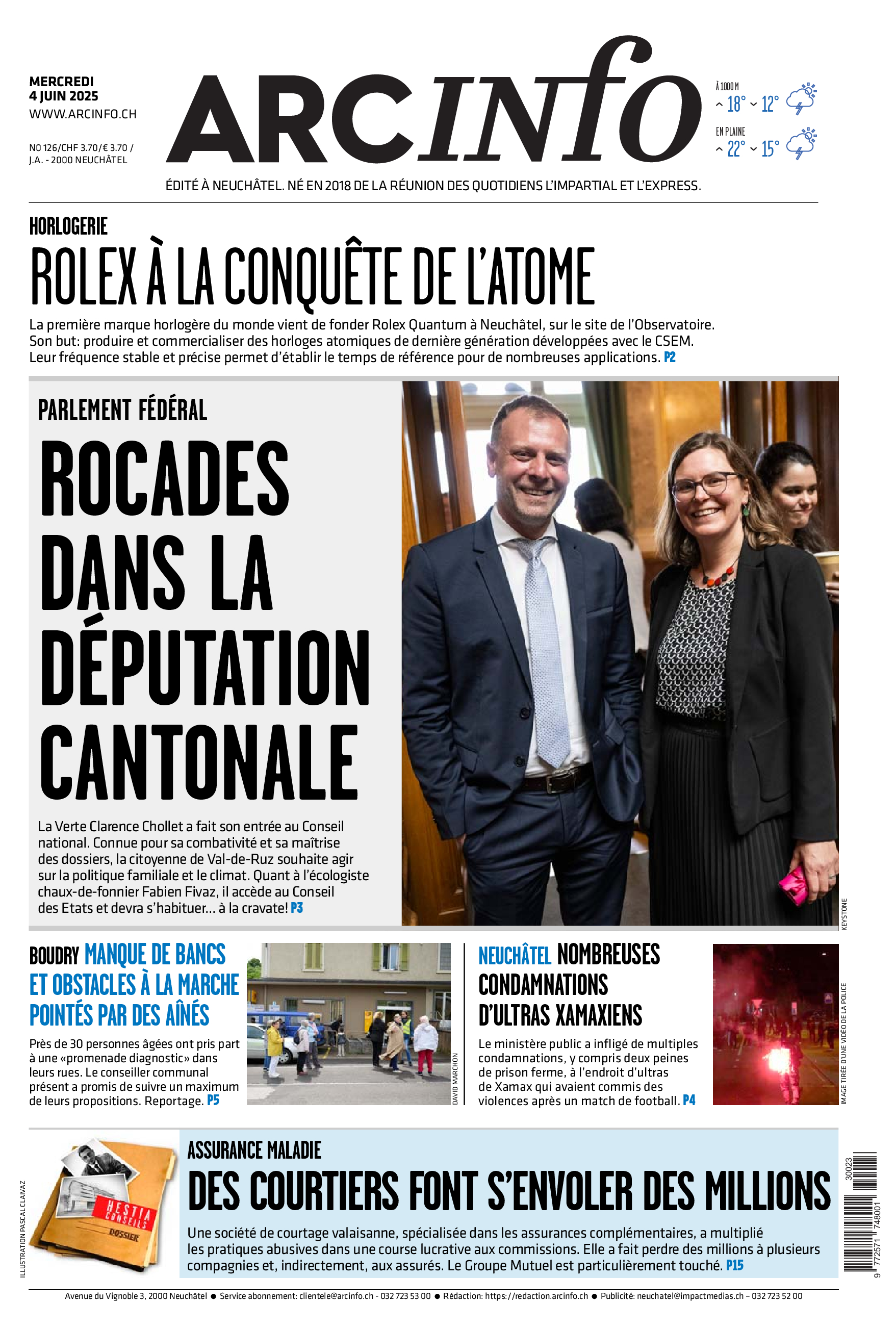 Mercredi 4 juin 2025