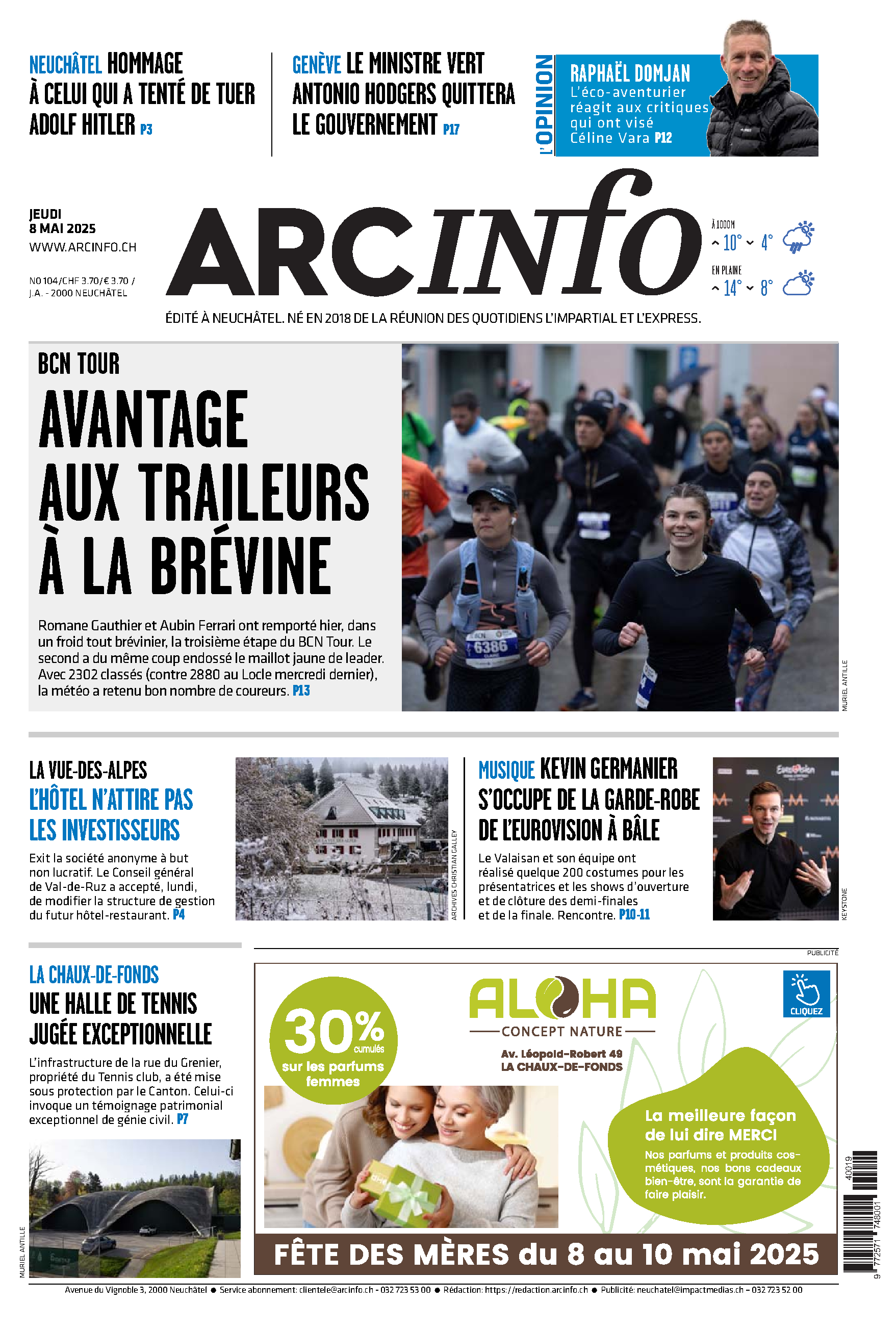 Jeudi 8 mai 2025 Jeudi 8 mai 2025