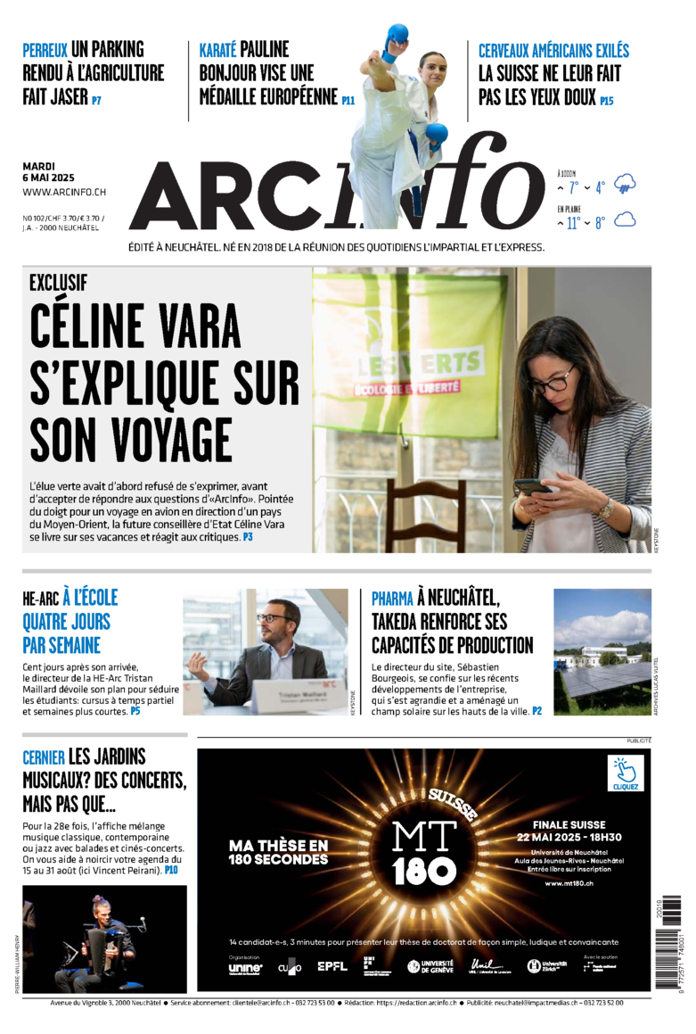 Mardi 6 mai 2025