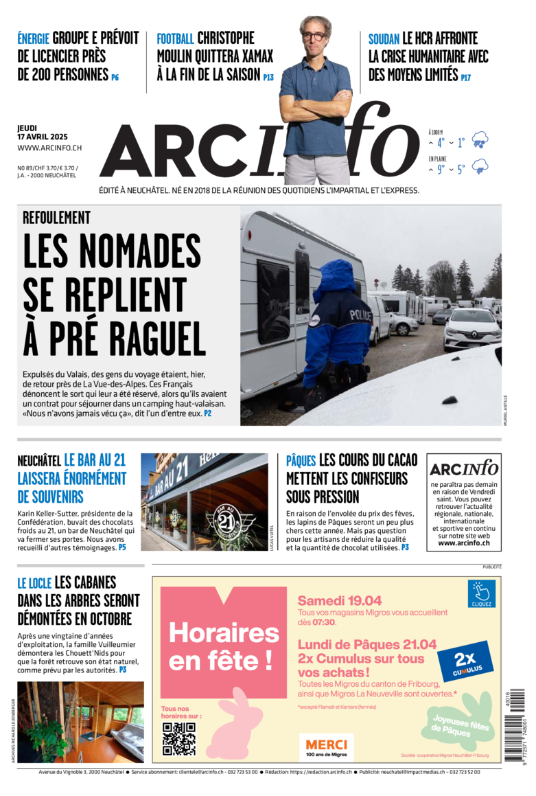 Jeudi 17 avril 2025