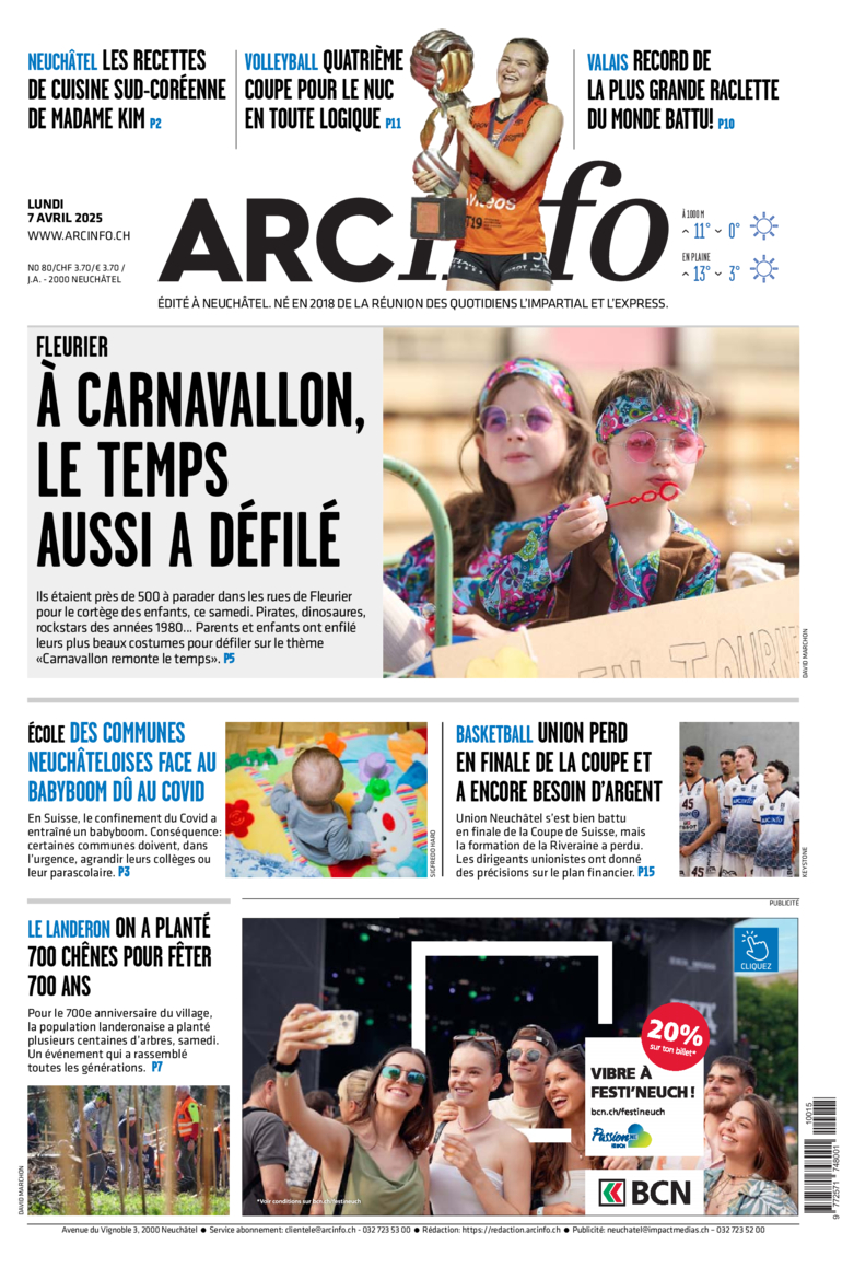 Lundi 7 avril 2025