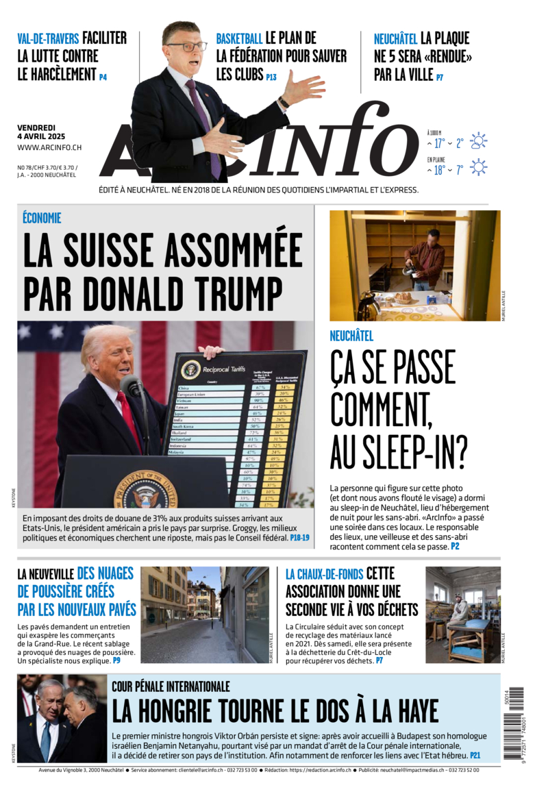 Vendredi 4 avril 2025