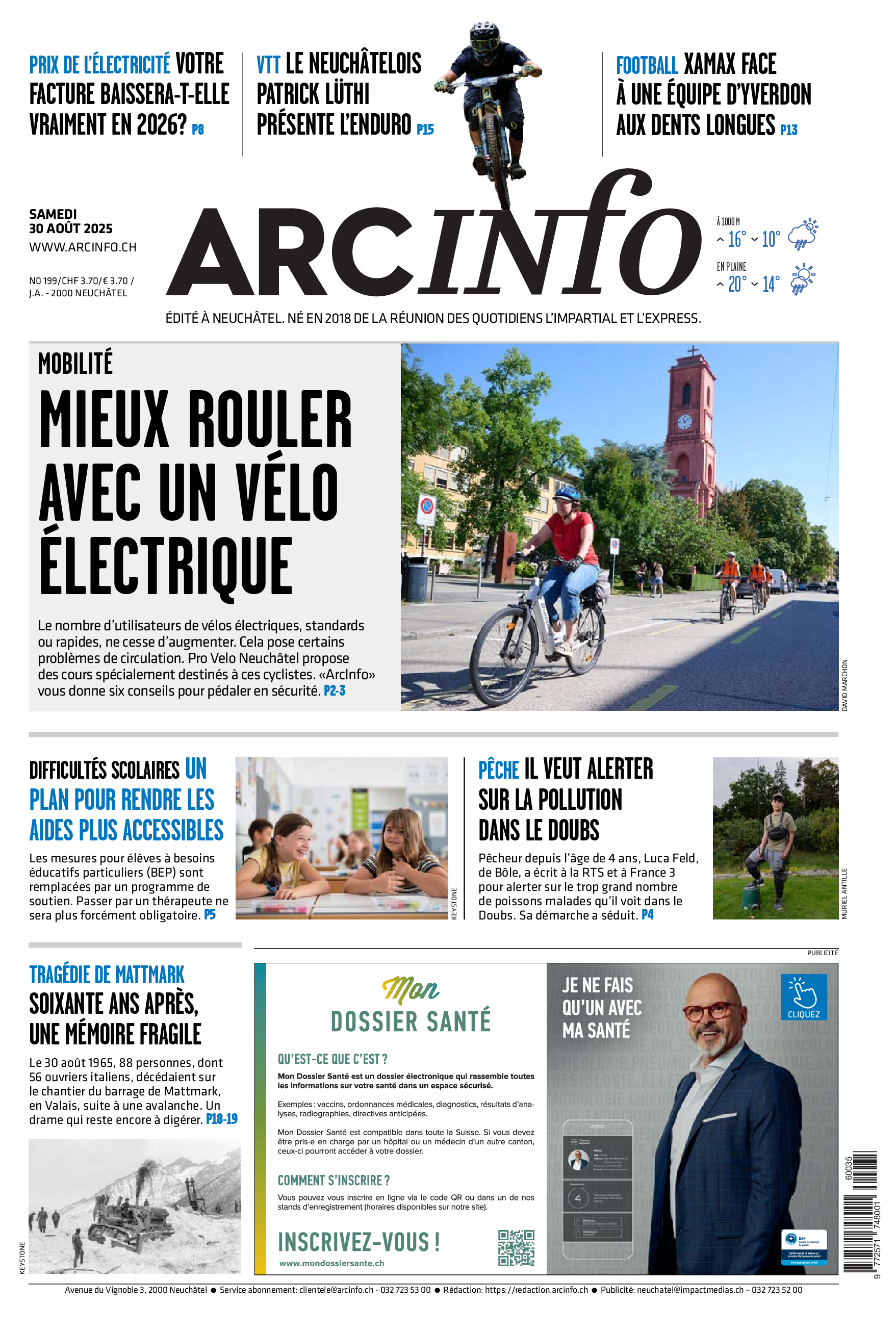 Samedi 30 août 2025