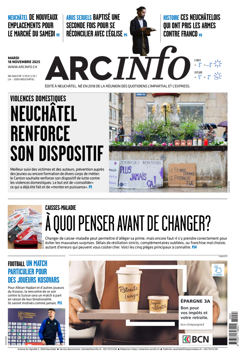 Mardi 18 novembre 2025