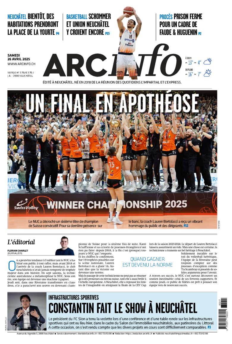 Samedi 26 avril 2025