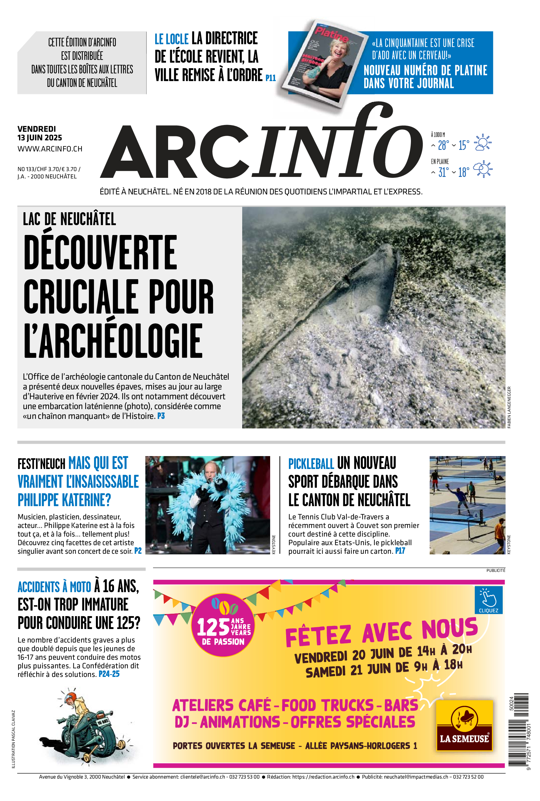 Vendredi 13 juin 2025 Vendredi 13 juin 2025