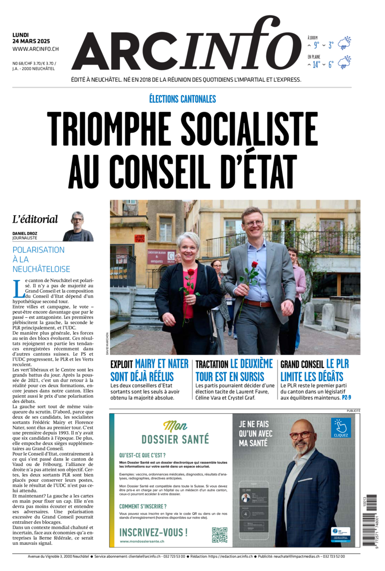 Lundi 24 mars 2025