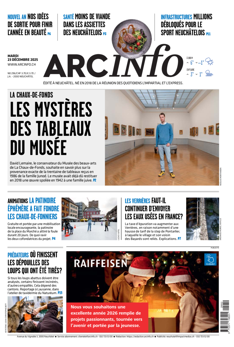 Mardi 23 décembre 2025