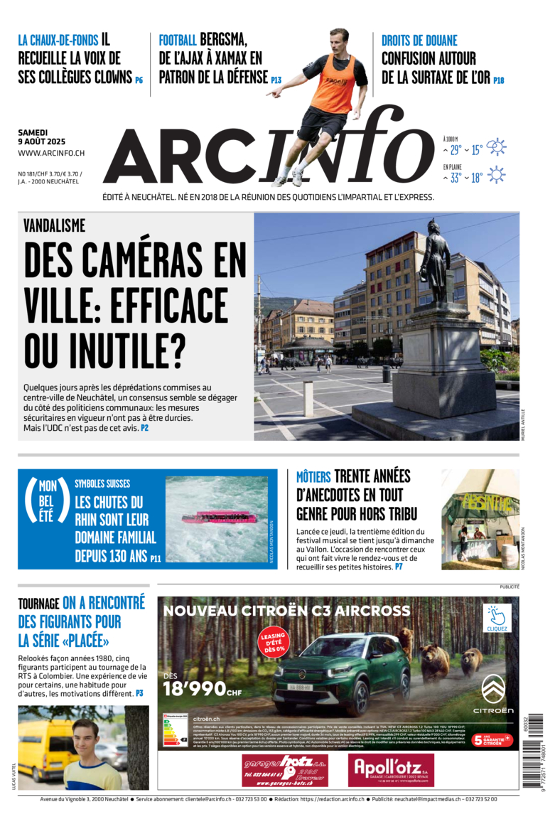 Samedi 9 août 2025
