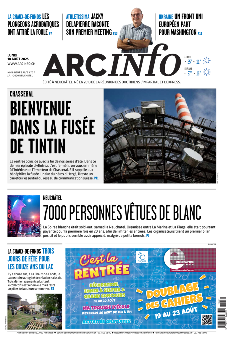 Lundi 18 août 2025