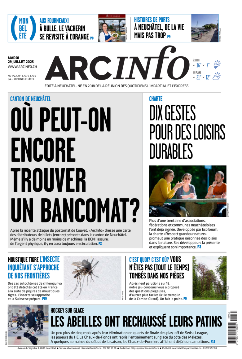 Mardi 29 juillet 2025
