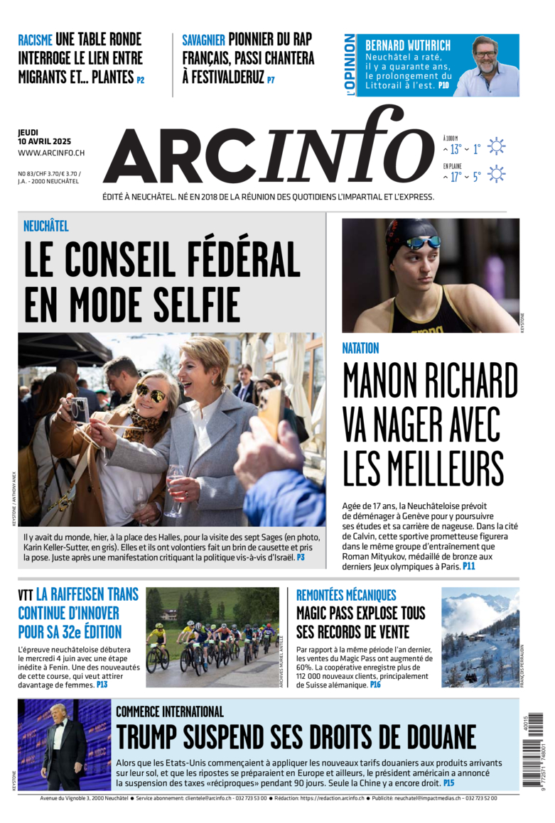 Jeudi 10 avril 2025