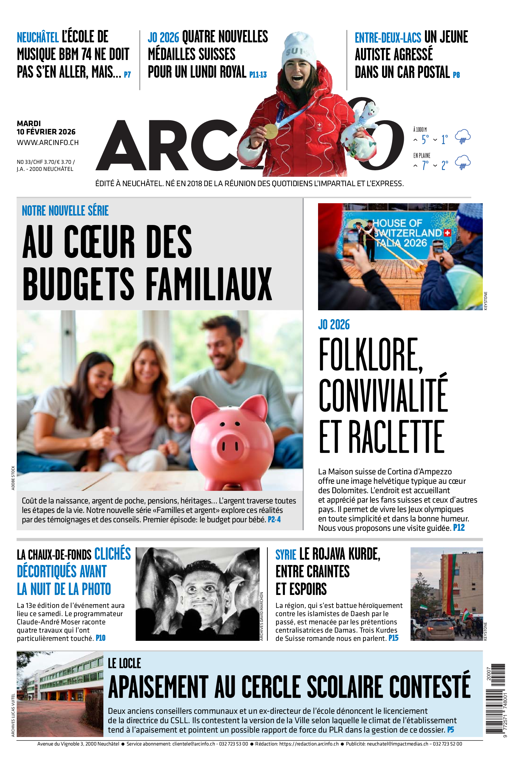  Mardi 10 février 2026