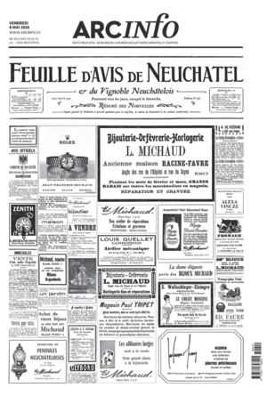 Vendredi 8 mai 2026