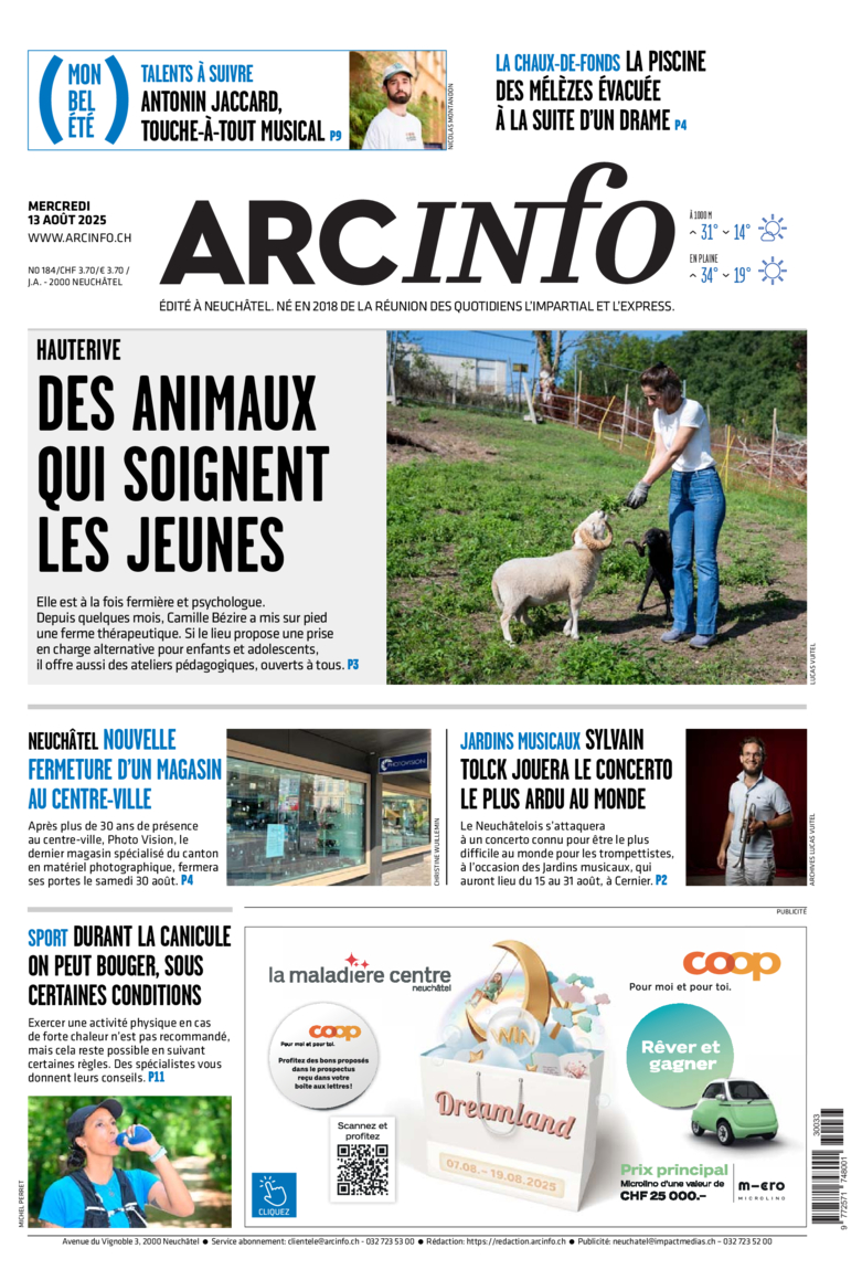 Mercredi 13 août 2025