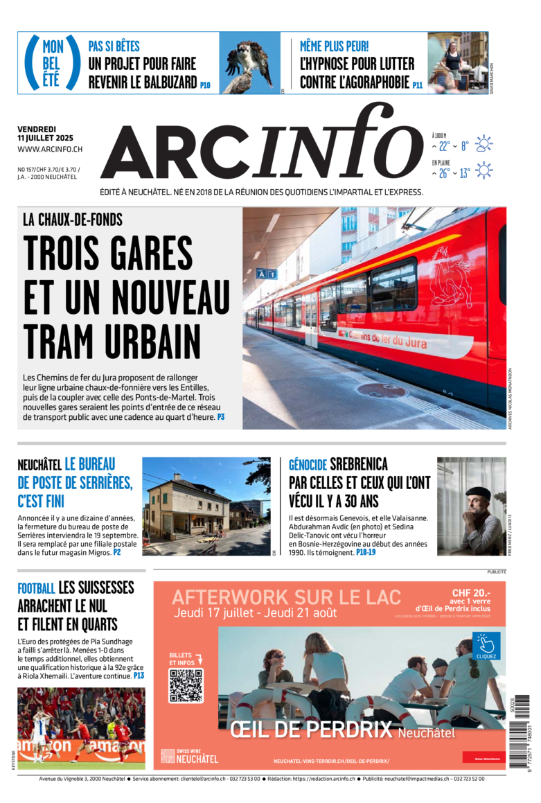 Vendredi 11 juillet 2025 Vendredi 11 juillet 2025